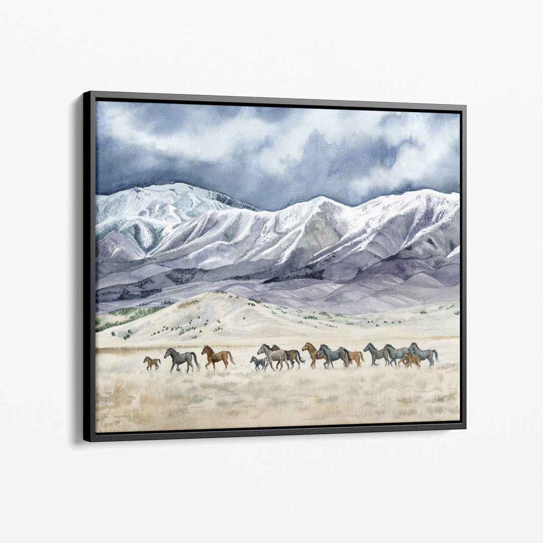 Running Free - Wild Horse Art - Brett Blumenthal Art