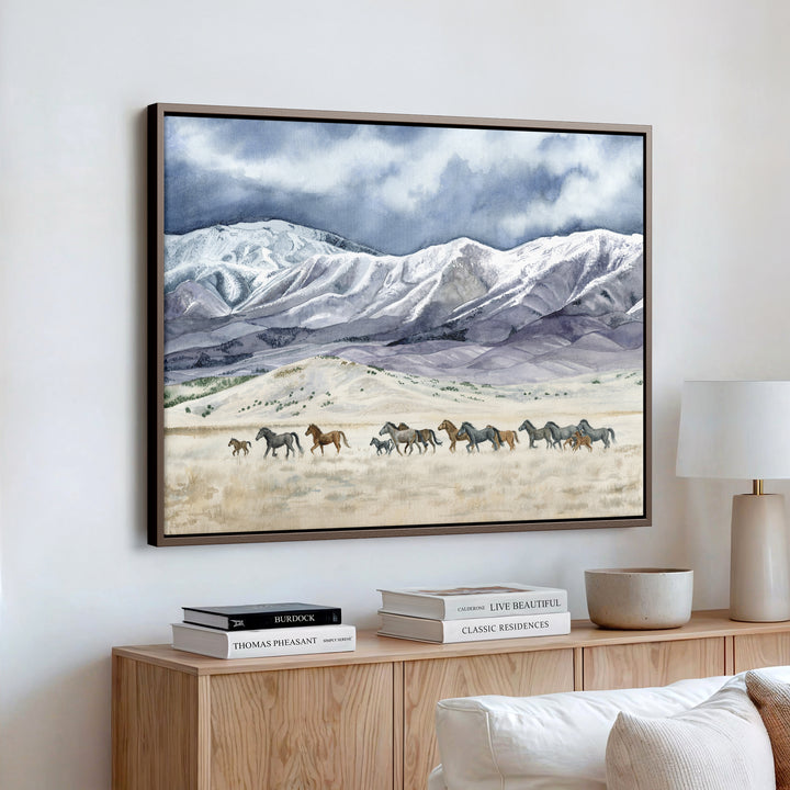 Running Free - Wild Horse Print - Brett Blumenthal Art