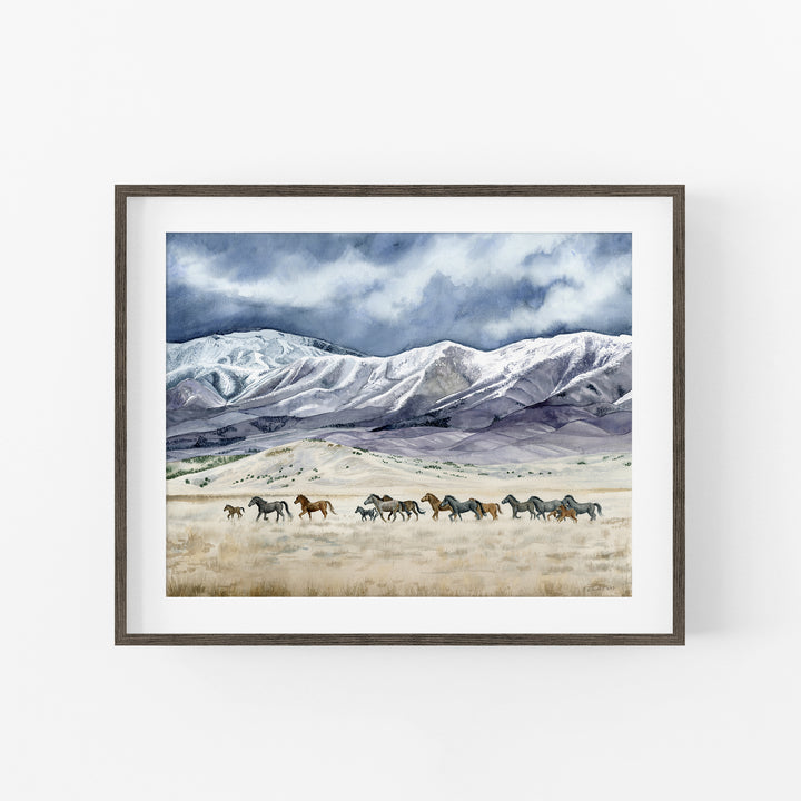 Running Free - Wild Horse Art - Brett Blumenthal Art