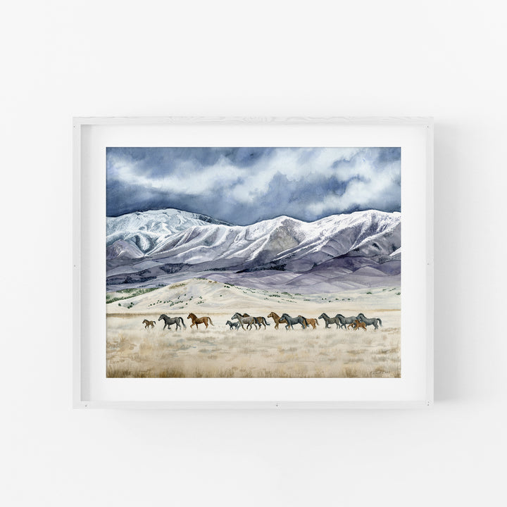 Running Free - Wild Horse Art - Brett Blumenthal Art