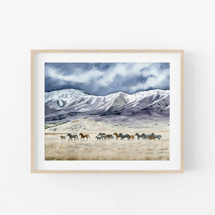 Running Free - Wild Horse Art - Brett Blumenthal Art