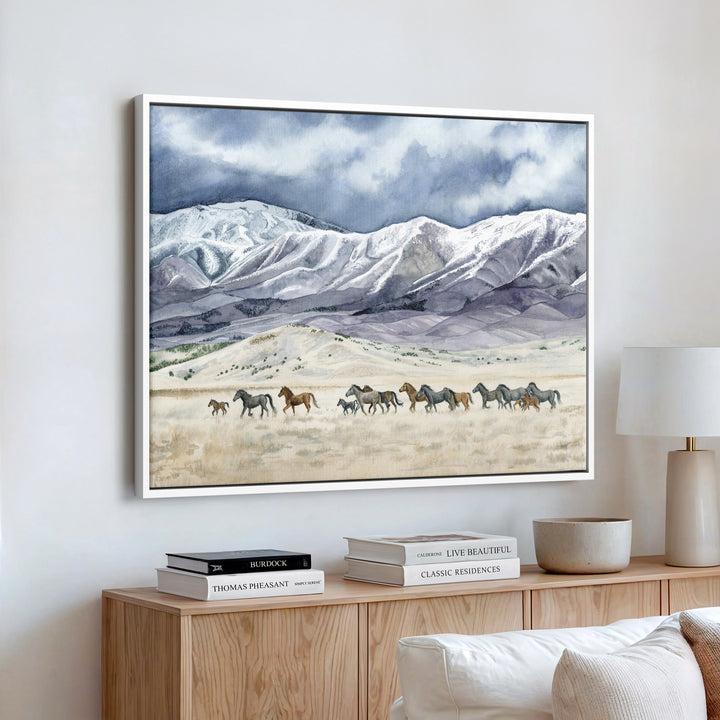 Running Free - Wild Horse Print - Brett Blumenthal Art