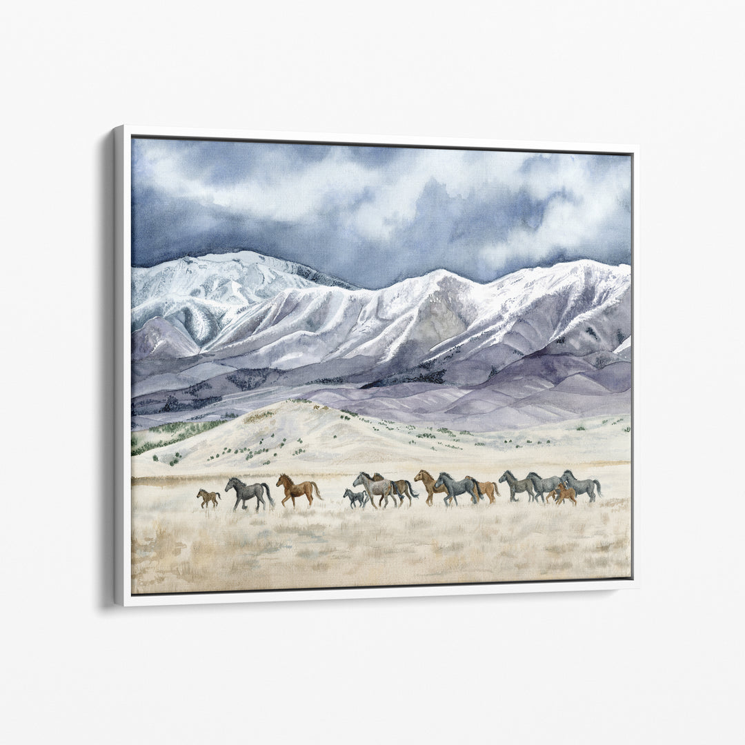 Running Free - Wild Horse Art - Brett Blumenthal Art