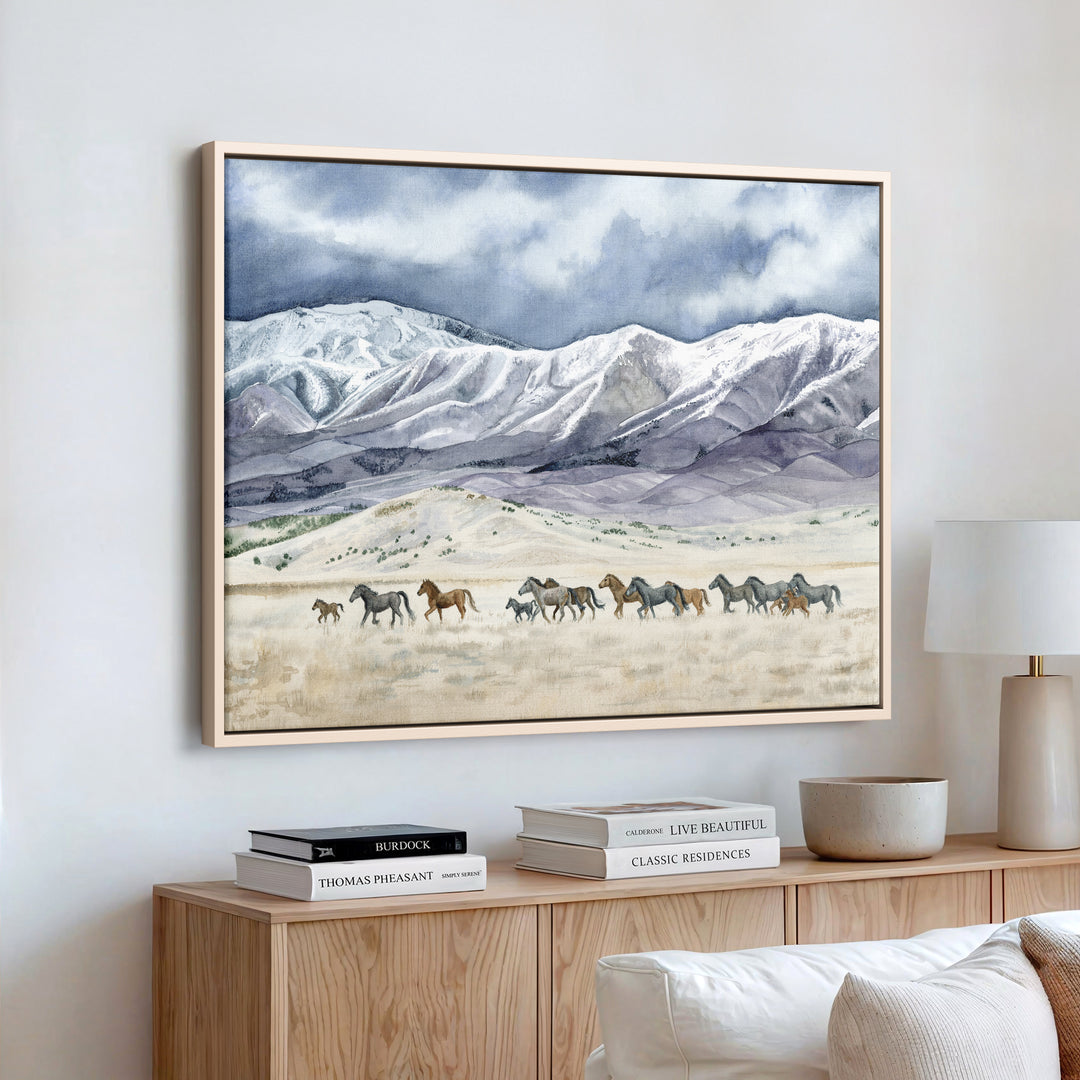 Running Free - Wild Horse Print - Brett Blumenthal Art