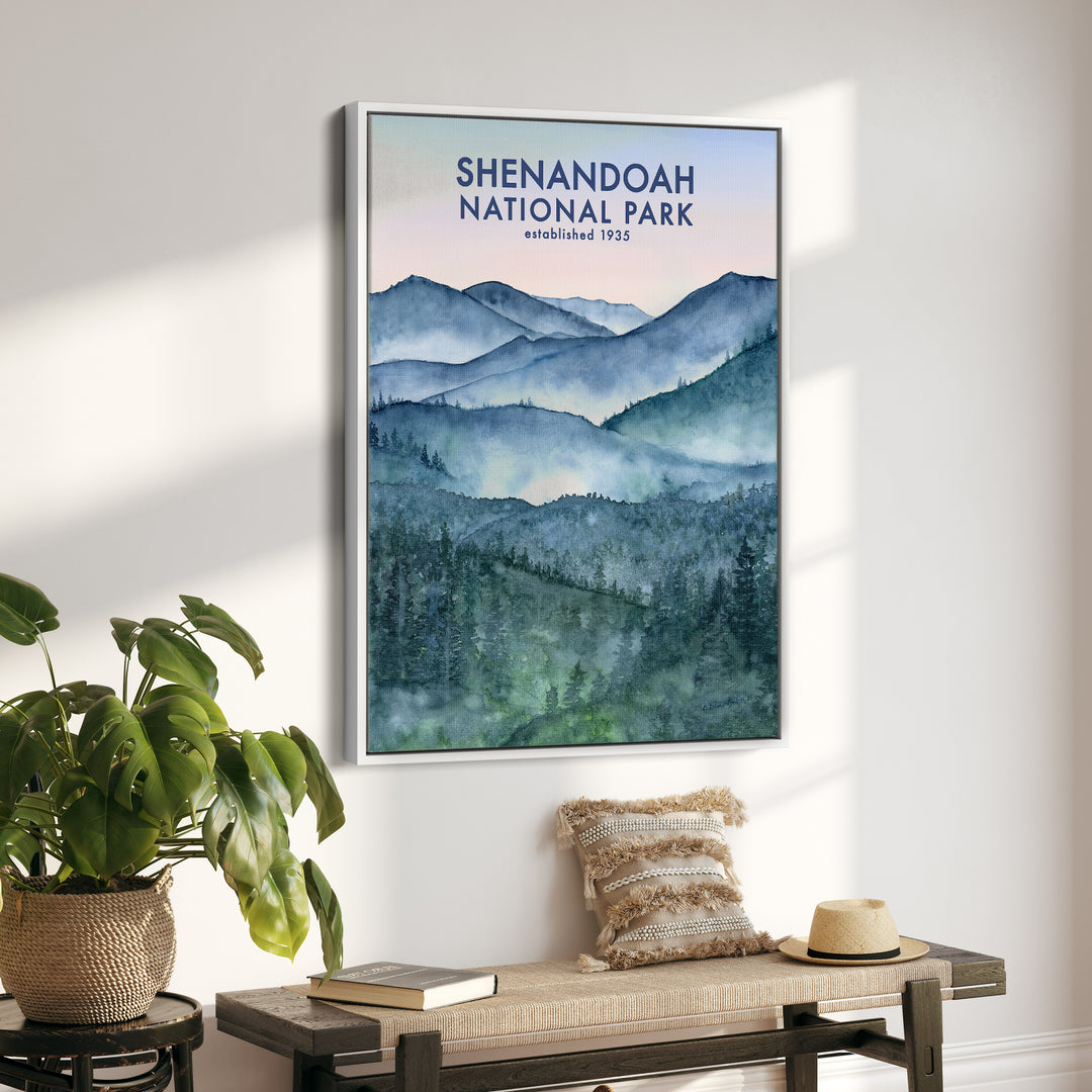 Affiche du parc national de Shenandoah