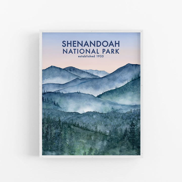 Shenandoah National Park Poster - Brett Blumenthal Art