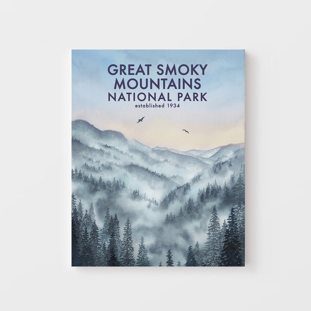 Affiche du parc national des Great Smoky Mountains