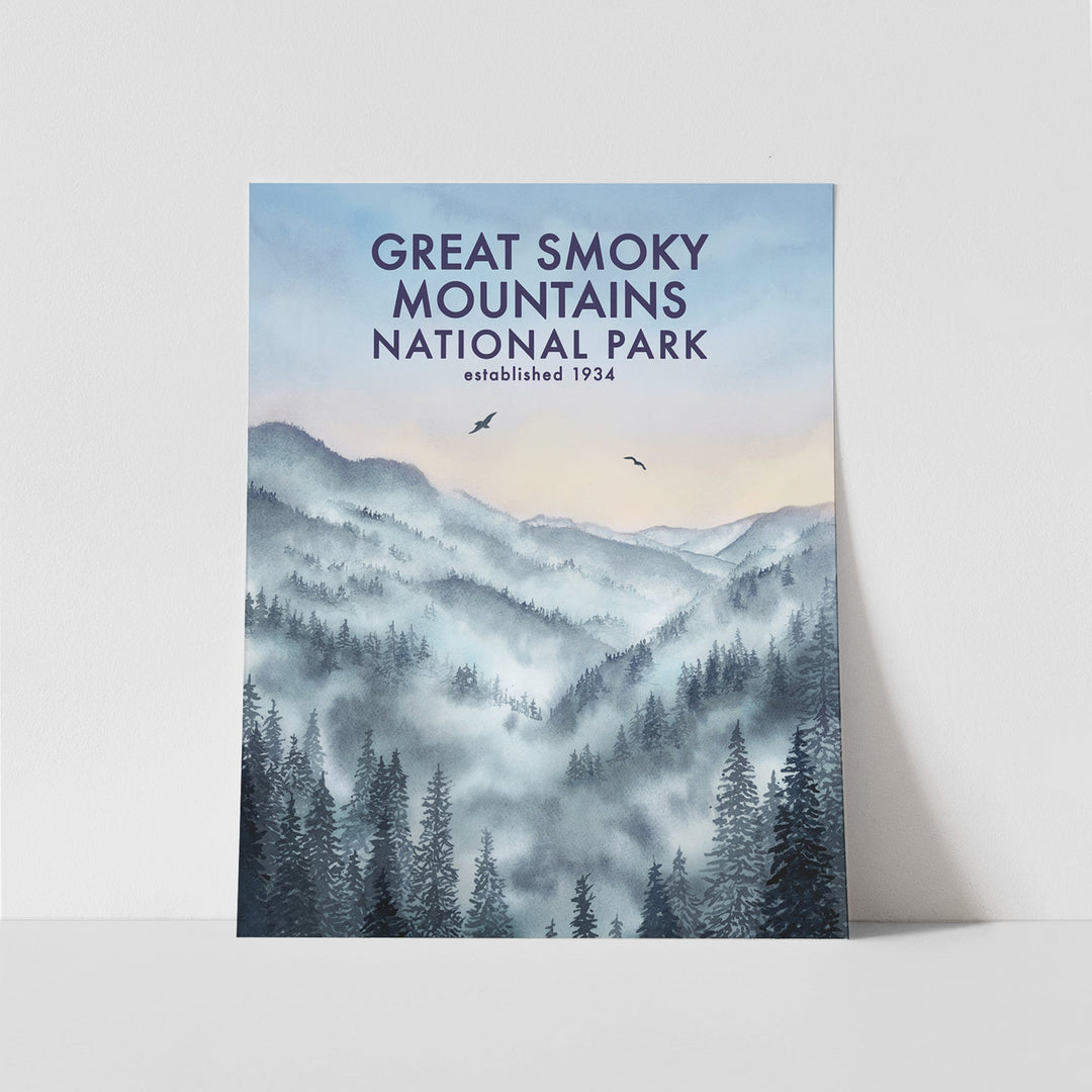 Great Smoky Mountains National Park Poster - Brett Blumenthal Art