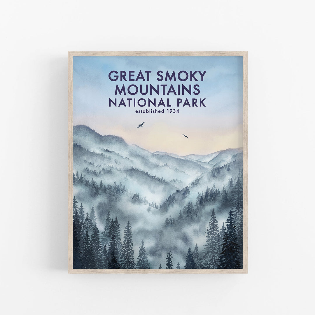 Great Smoky Mountains National Park Poster - Brett Blumenthal Art