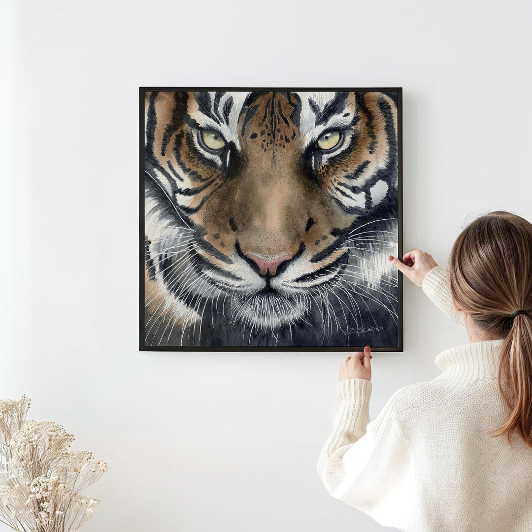 Eye of the Tiger | Square Print Format