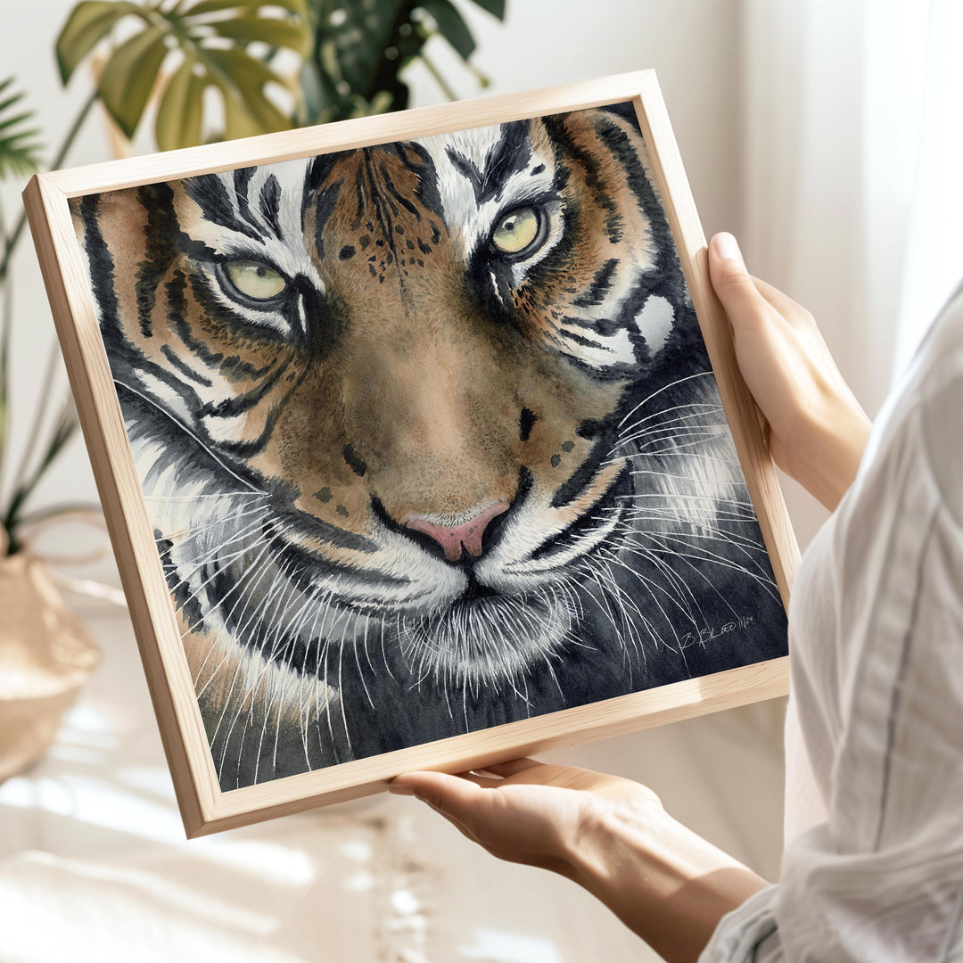 Eye of the Tiger | Square Print Format