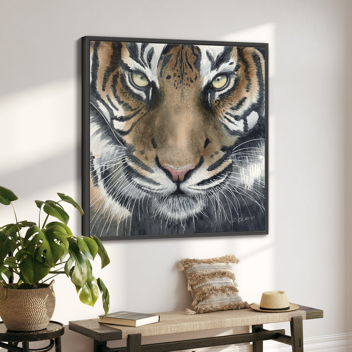 Eye of the Tiger | Square Print Format - Brett Blumenthal Art