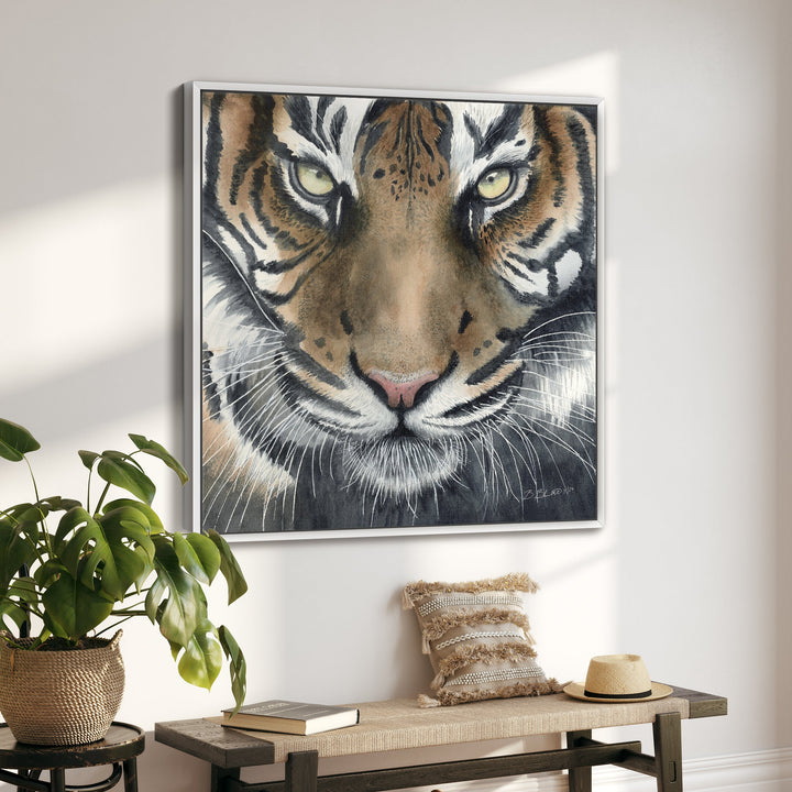 Eye of the Tiger | Square Print Format - Brett Blumenthal Art