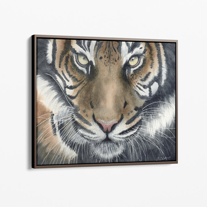 Eye of the Tiger Watercolor Art - Brett Blumenthal Art
