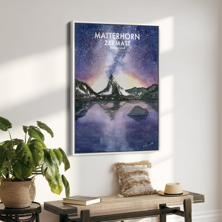 Zermatt Travel Print - Brett Blumenthal Art