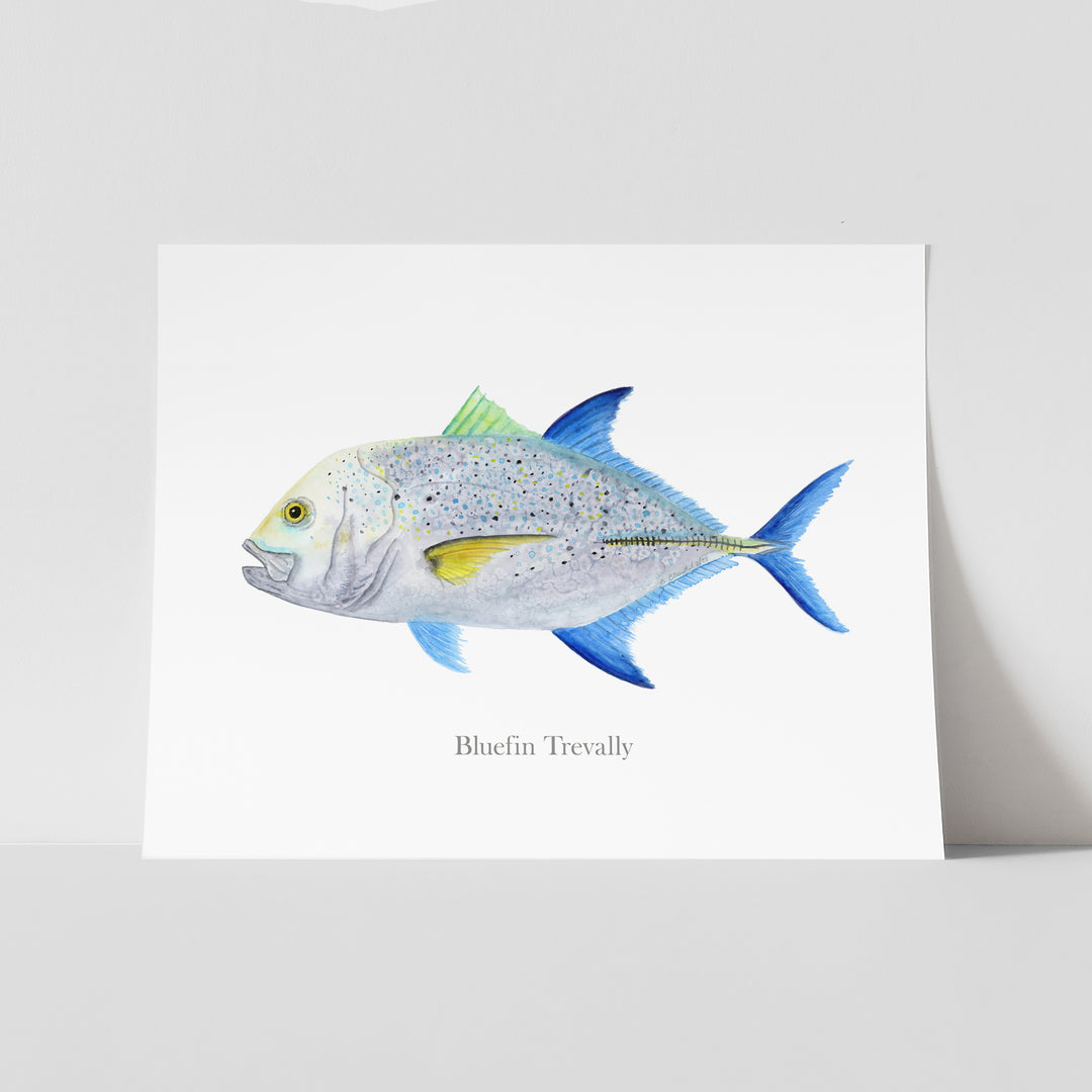 Bluefin Trevally Print