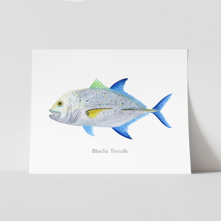 Bluefin Trevally Print