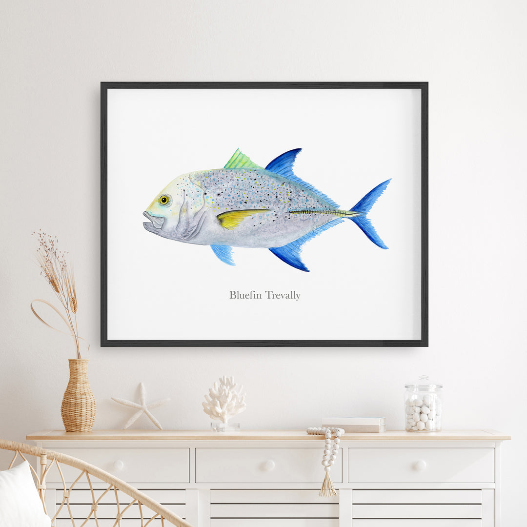 Bluefin Trevally Print