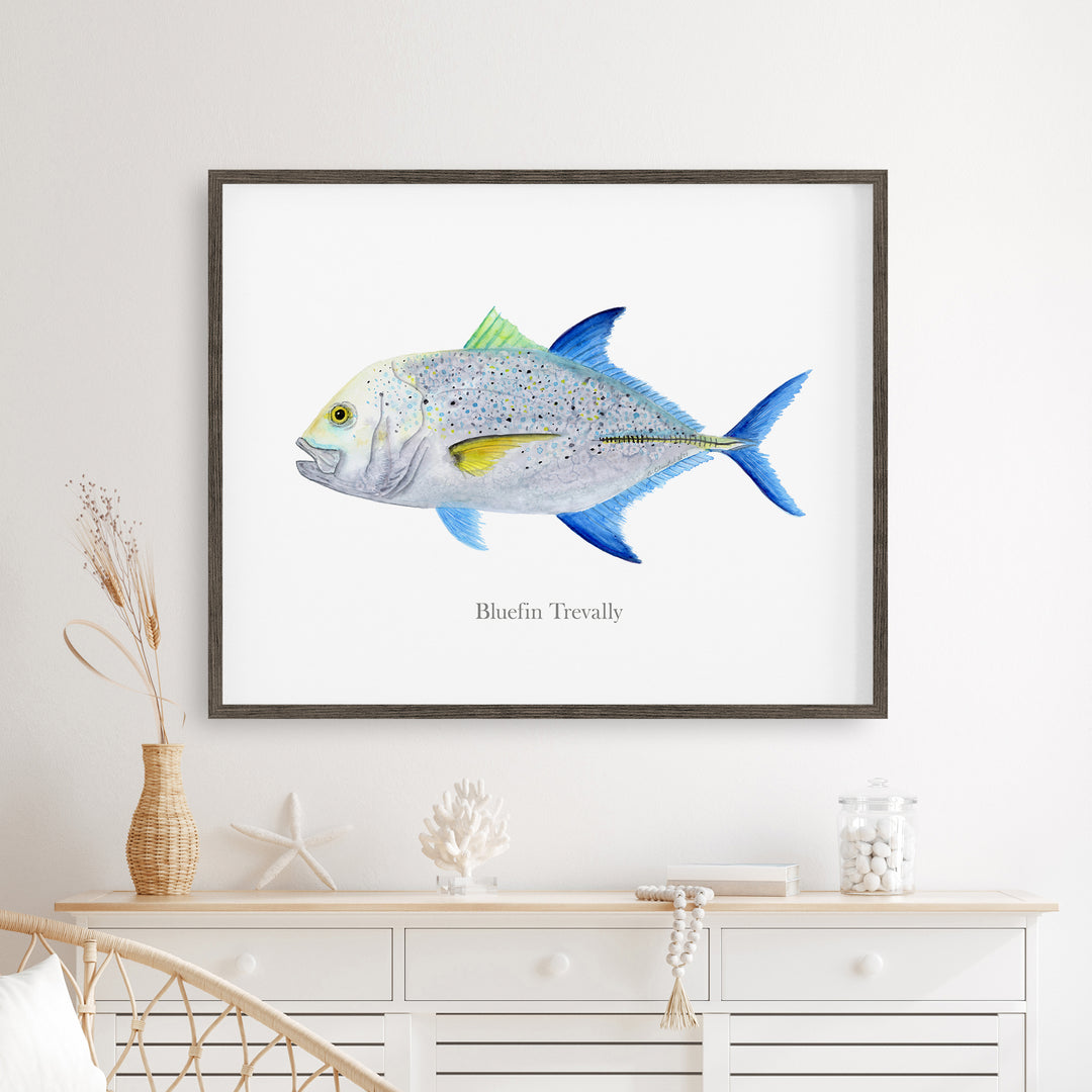 Bluefin Trevally Print