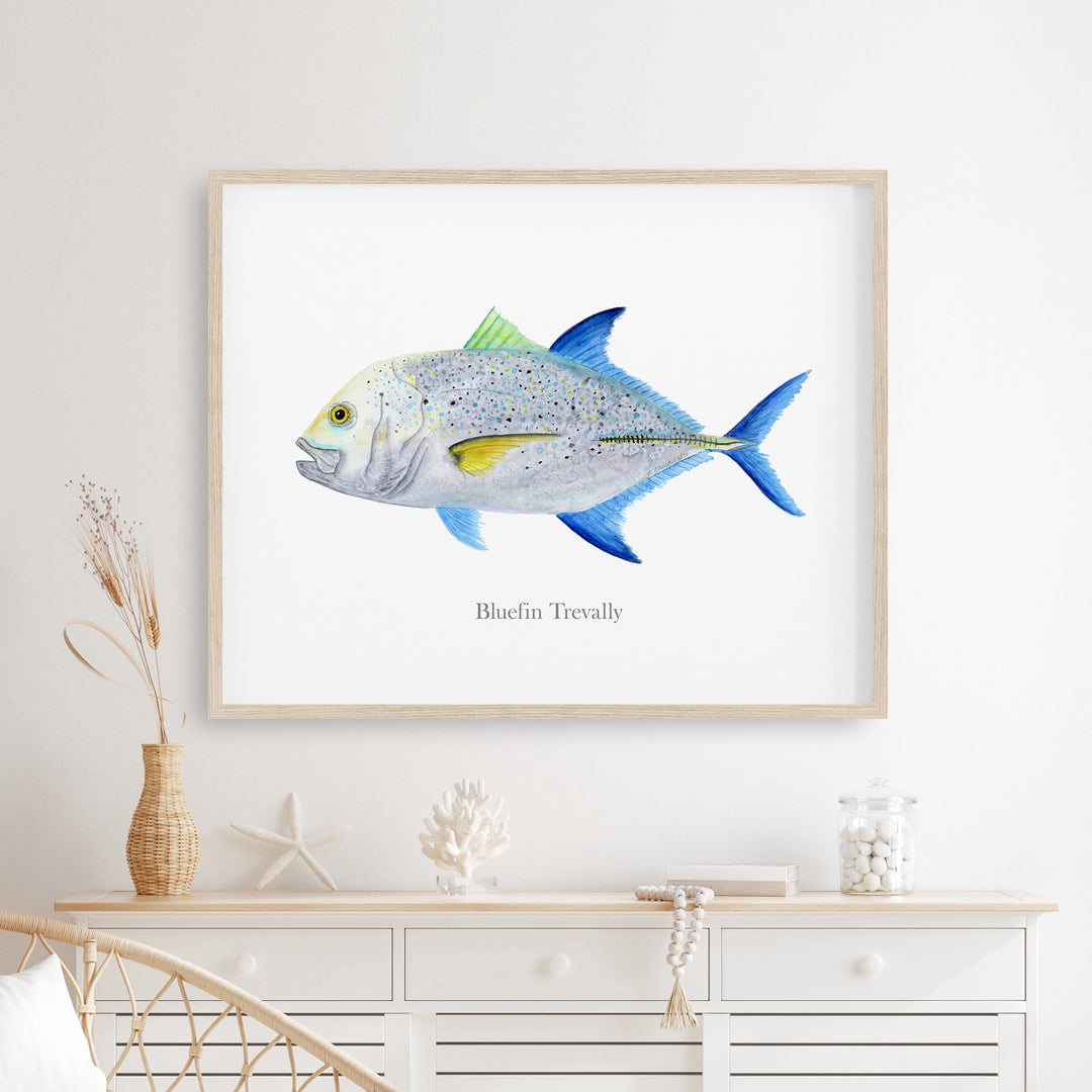 Bluefin Trevally Print