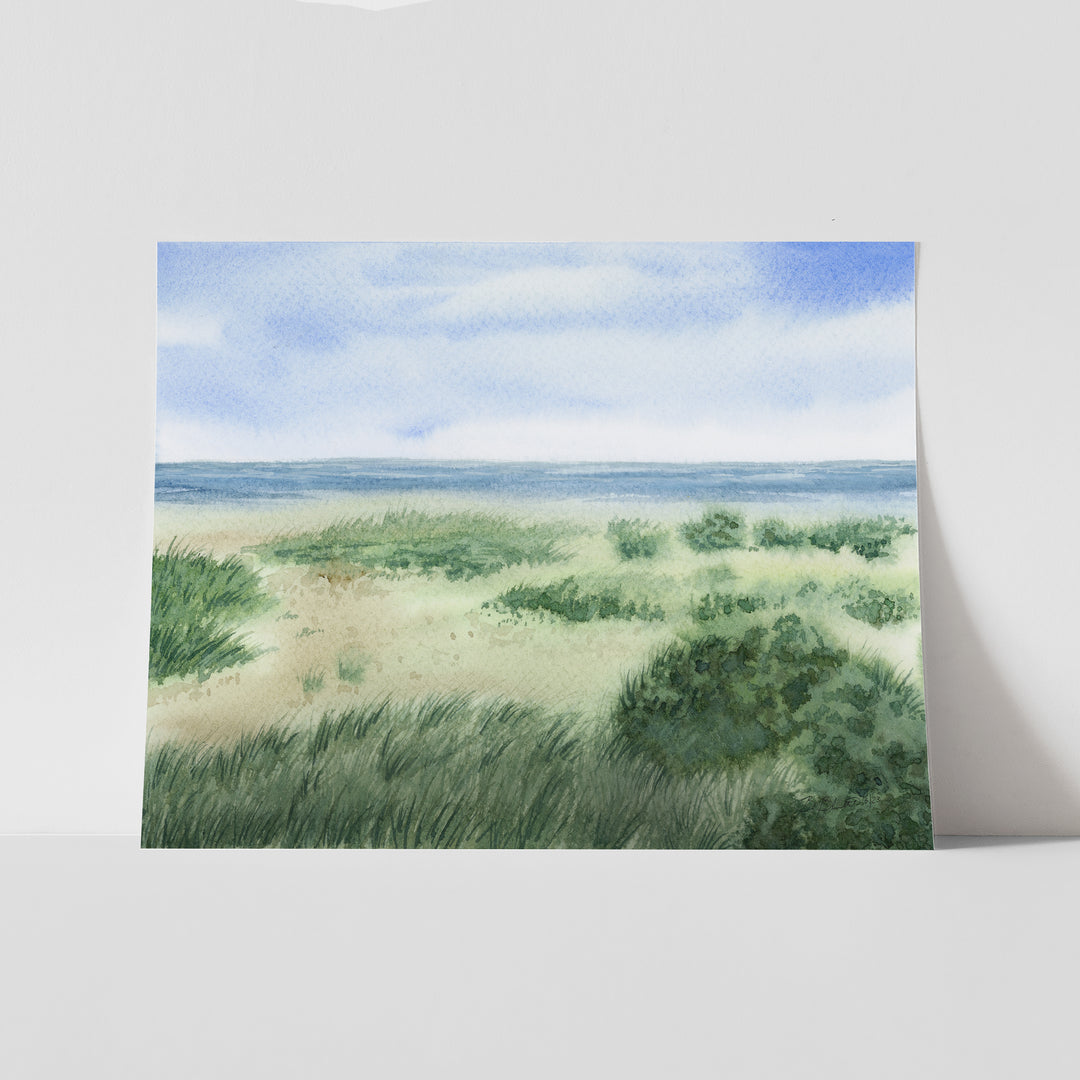 Coastal Dunes Painting