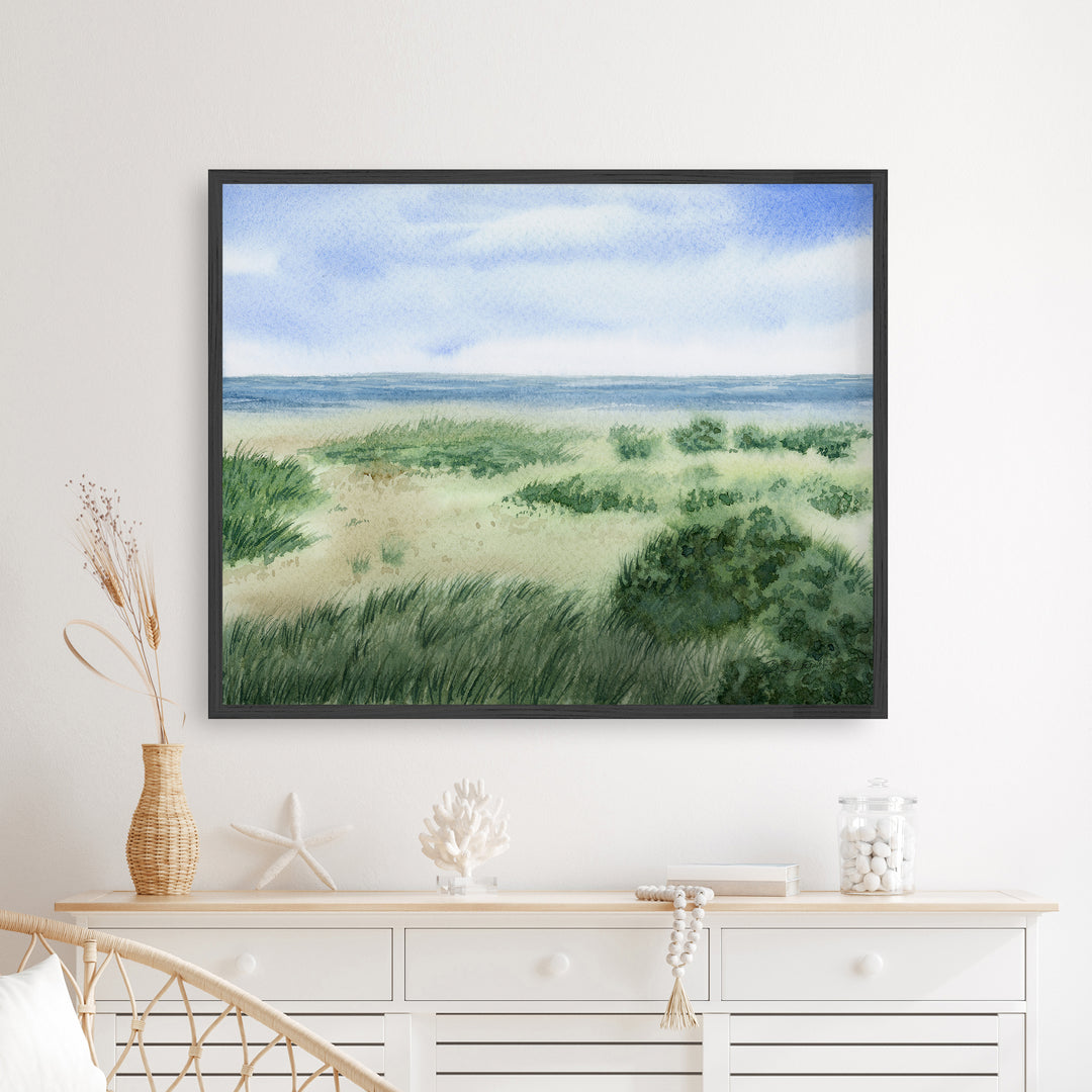 Coastal Dunes Painting