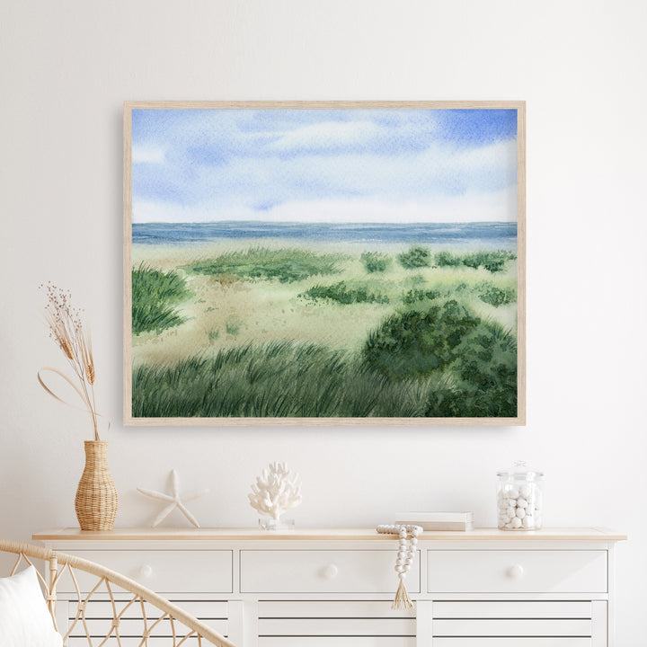 Coastal Dunes Painting