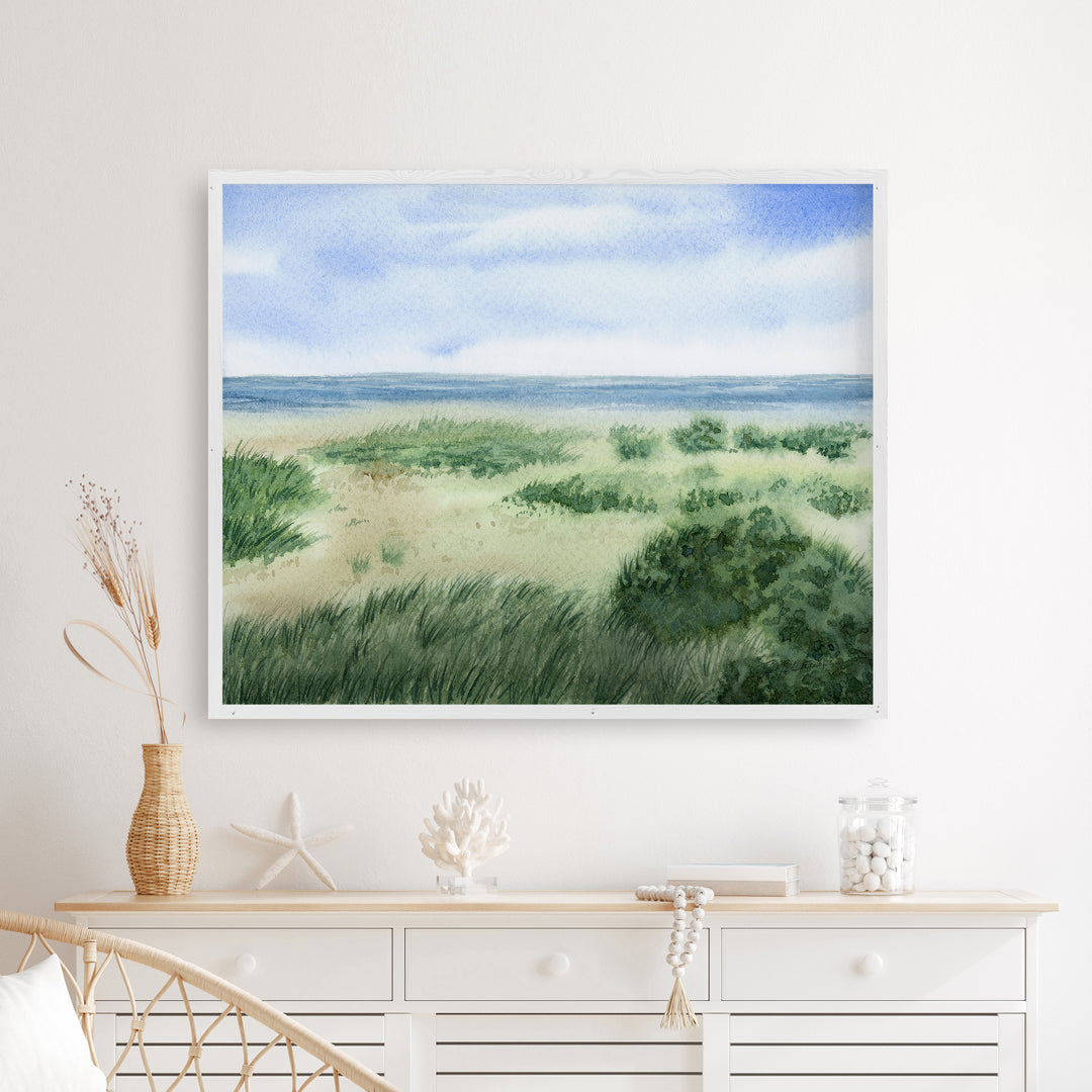 Coastal Dunes Painting