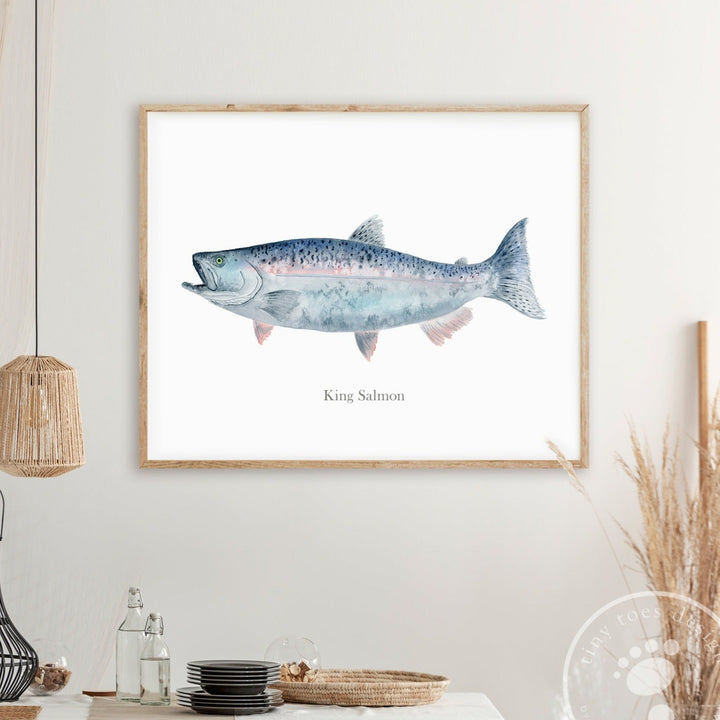 King Salmon Fish Decor