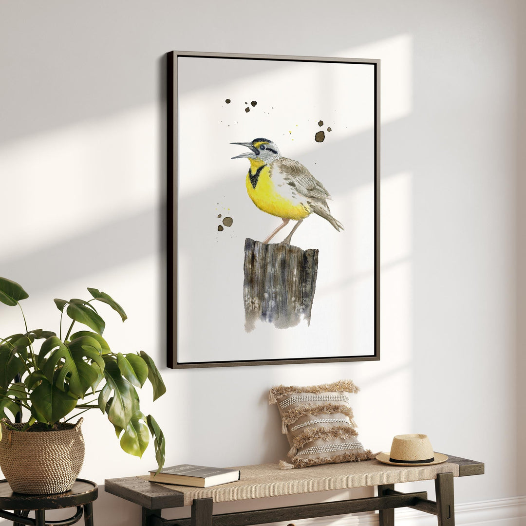 Western Meadowlark Art