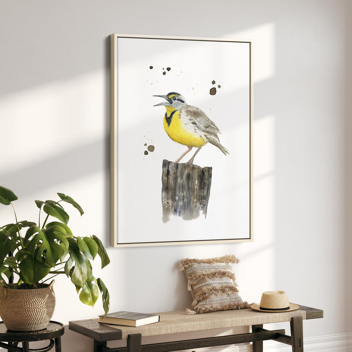 Western Meadowlark Art