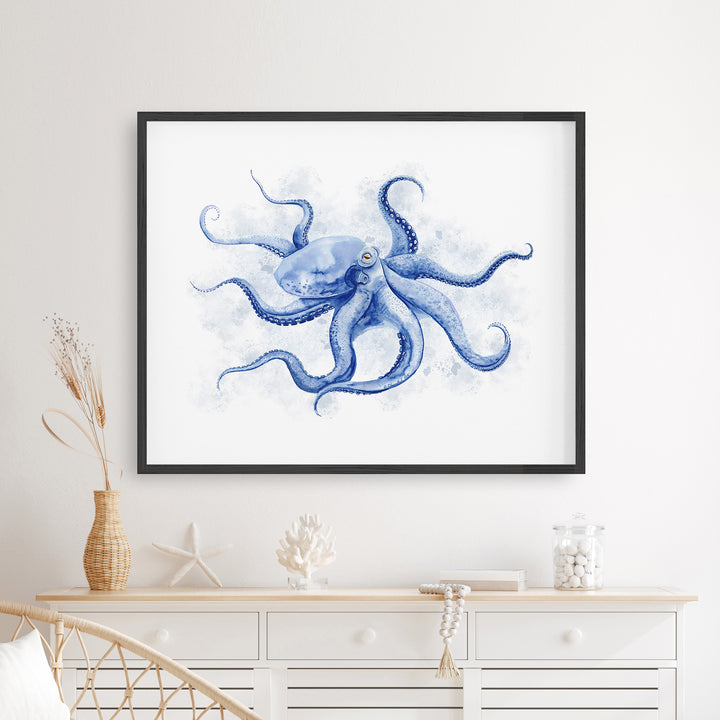 Oktopus Aquarell