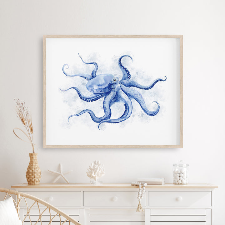 Oktopus Aquarell