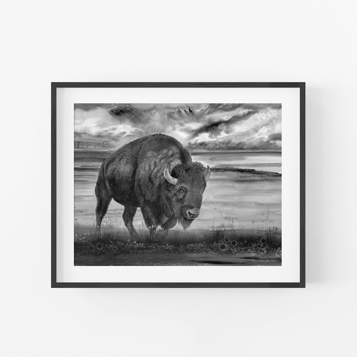 Majesty of the Plains | Black and White Edition - Brett Blumenthal Art