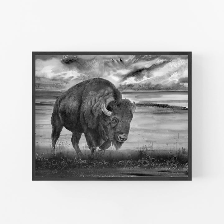Majesty of the Plains | Black and White Edition - Brett Blumenthal Art