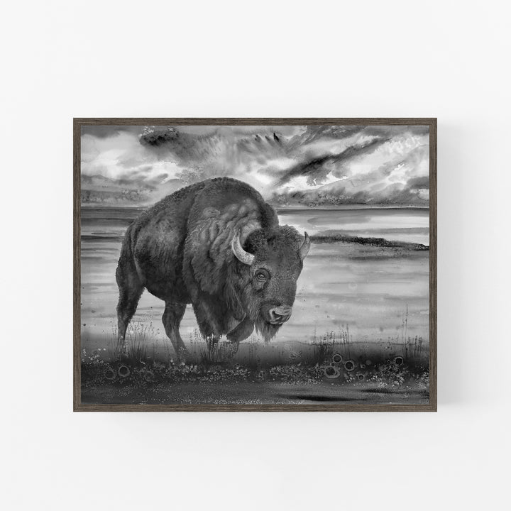 Majesty of the Plains | Black and White Edition - Brett Blumenthal Art