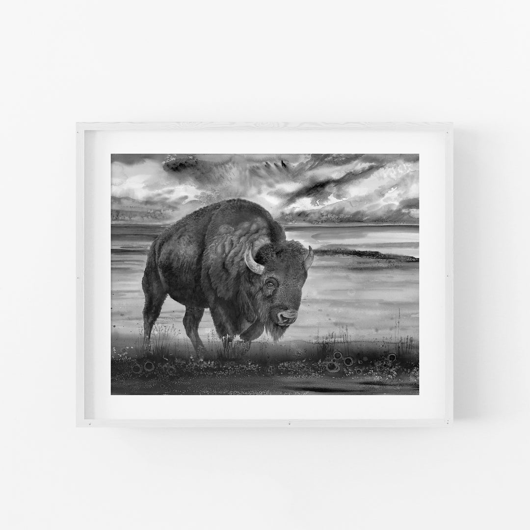 Majesty of the Plains | Black and White Edition - Brett Blumenthal Art