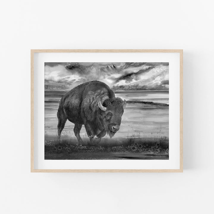 Majesty of the Plains | Black and White Edition - Brett Blumenthal Art